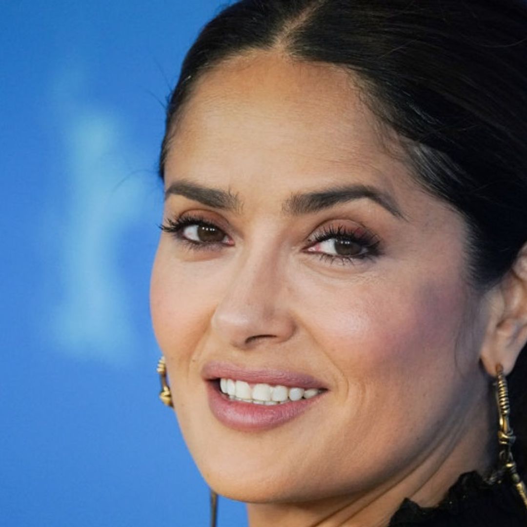 Salma Hayek wore a bikini for breakfast - and fans were lost for words