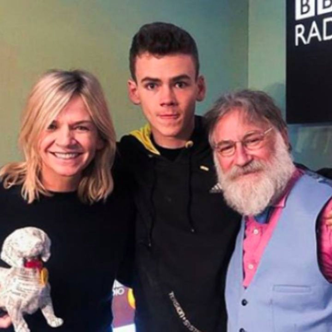 Zoe Ball invites son Woody Cook and Tim Wilson onto radio show to talk about The Circle