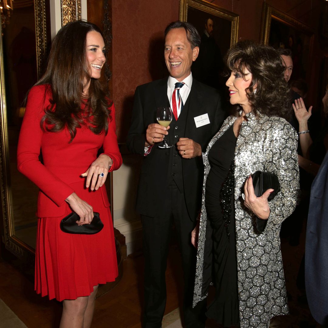 Joan Collins recalls moment she forgot to curtsy to Princess Kate in front of Louis and Charlotte