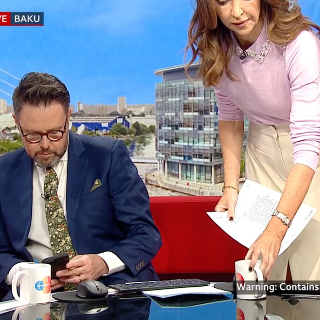 BBC Breakfast stars Sally Nugent and Jon Kay caught off-guard in major technical blunder