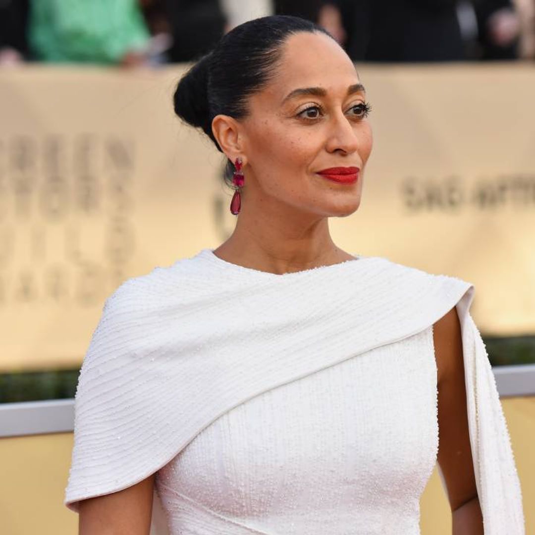 Tracee Ellis Ross' feather-covered look might be her wildest yet