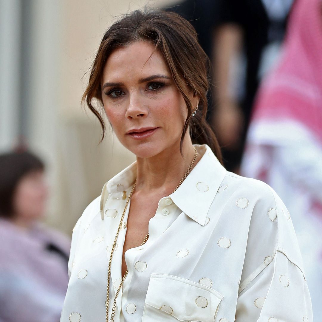 Victoria Beckham dazzles in striking bodycon dress in wholesome family photo