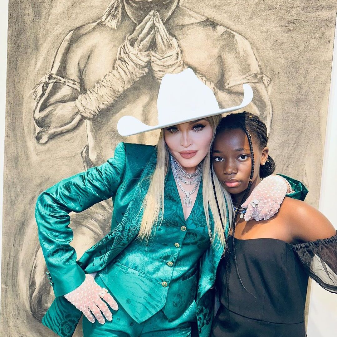 Madonna proudly attends son Rocco Ritchie's art opening with rare appearance of daughters Mercy, Stella and Estere