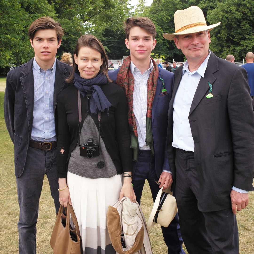 Lady Sarah Chatto's rare outing with son Sam and his protocol-breaking girlfriend