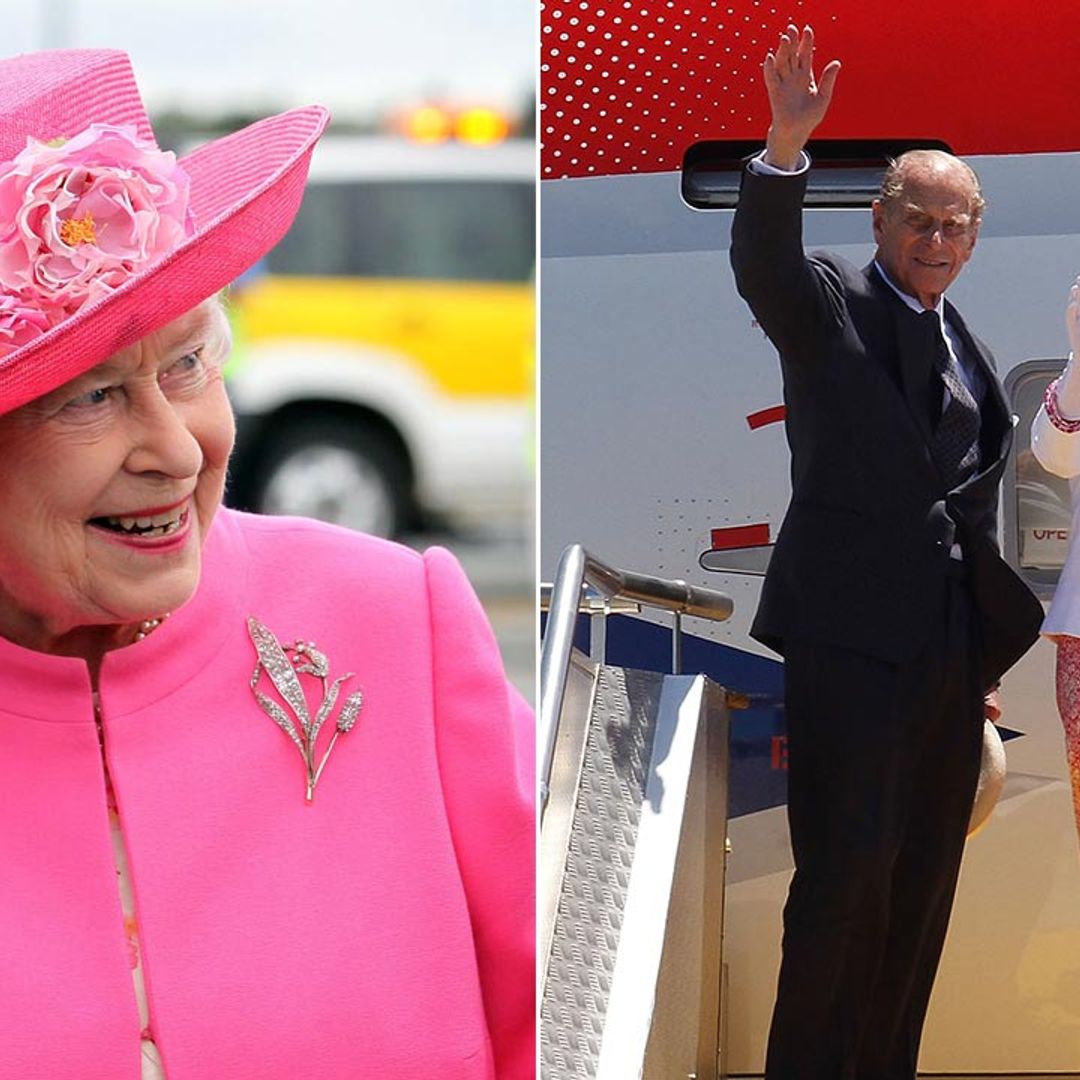 The Queen eats tinned food when she flies for this unusual reason