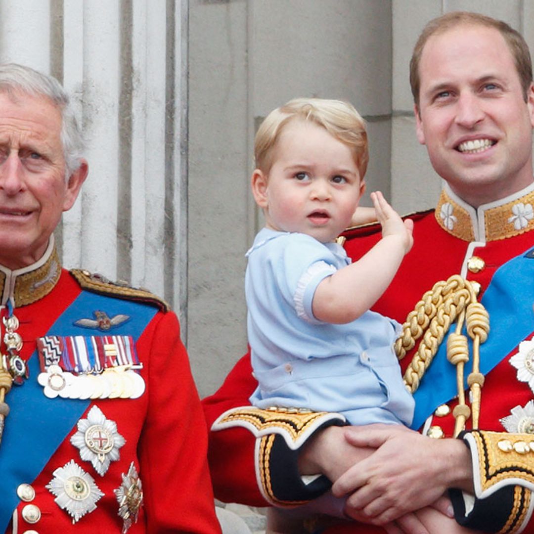 Prince Charles' sweet tribute to Prince George at Balmoral home