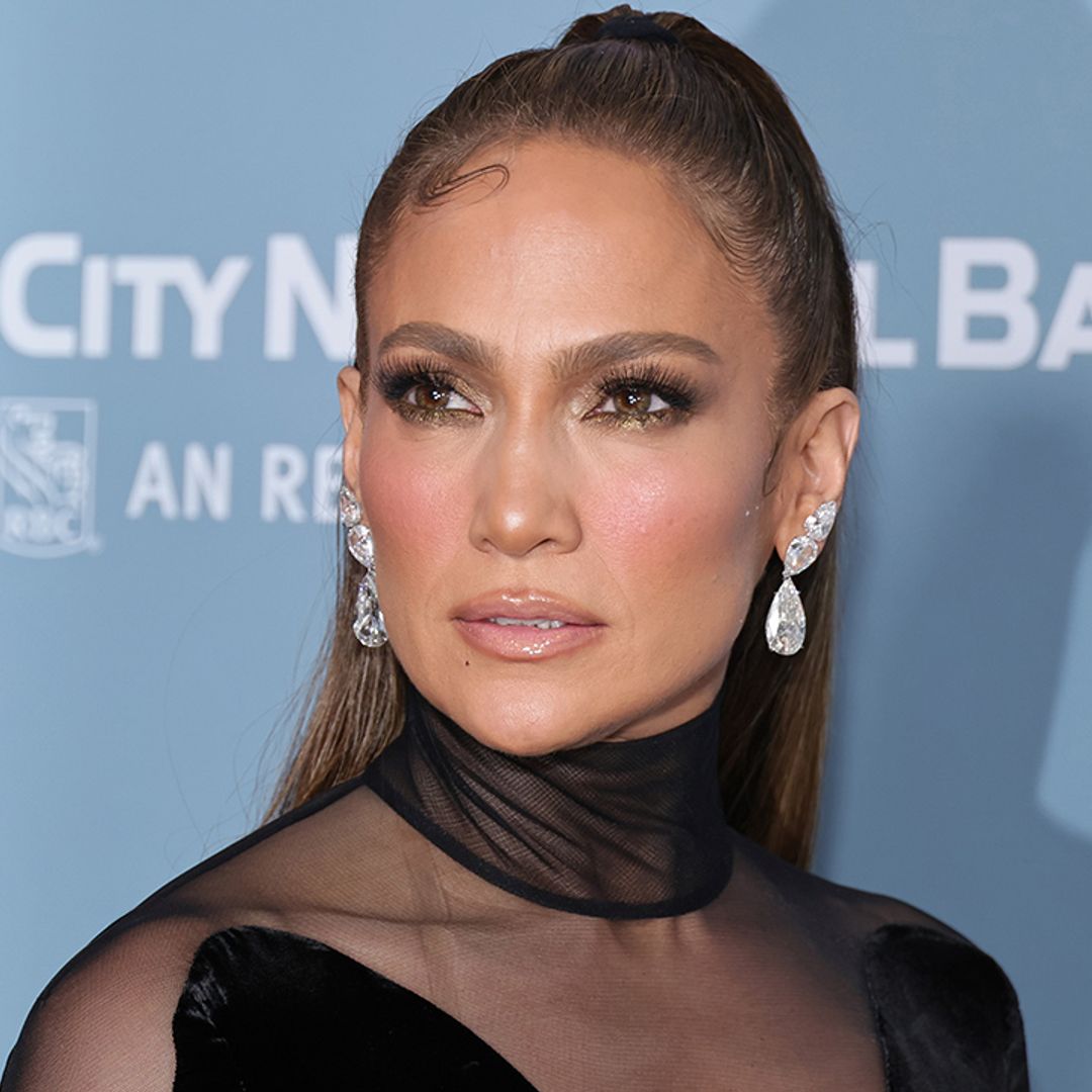 Jennifer Lopez looks out of this world in leg baring dress for the launch of her shoe line