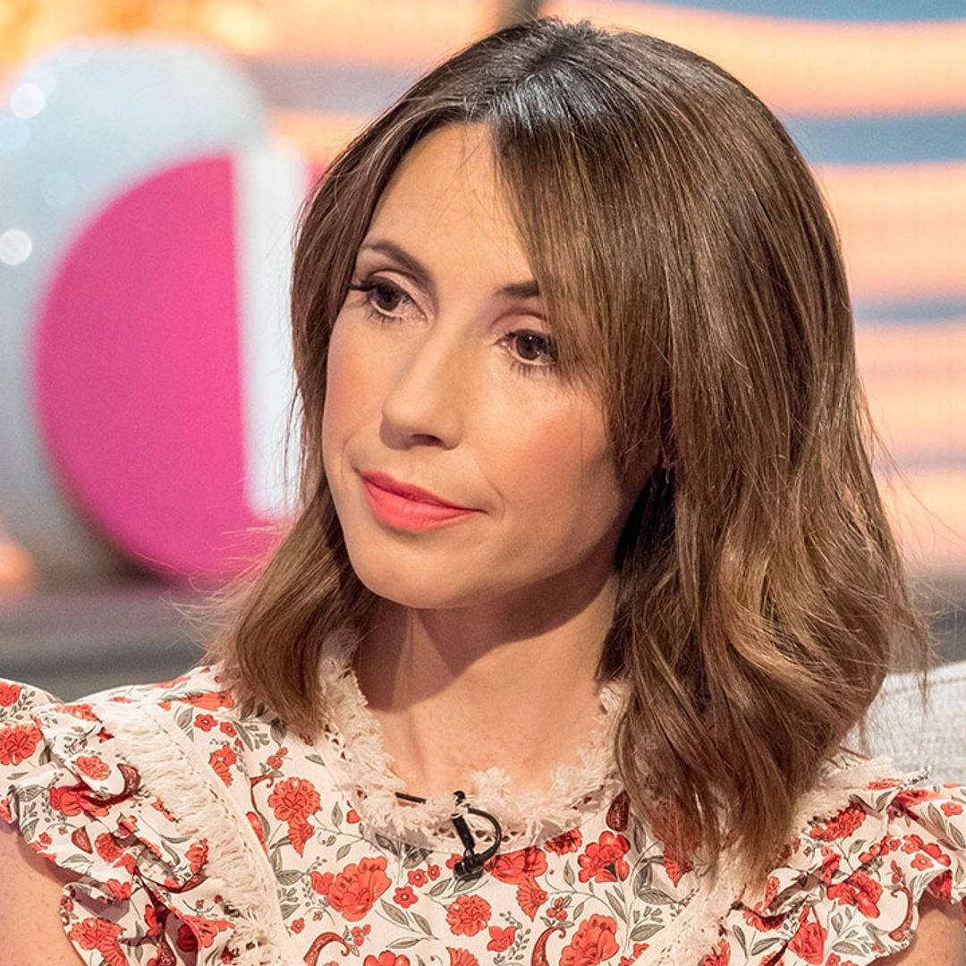 Alex Jones sparks concern as she reveals she's being 'monitored' in hospital ahead of third baby