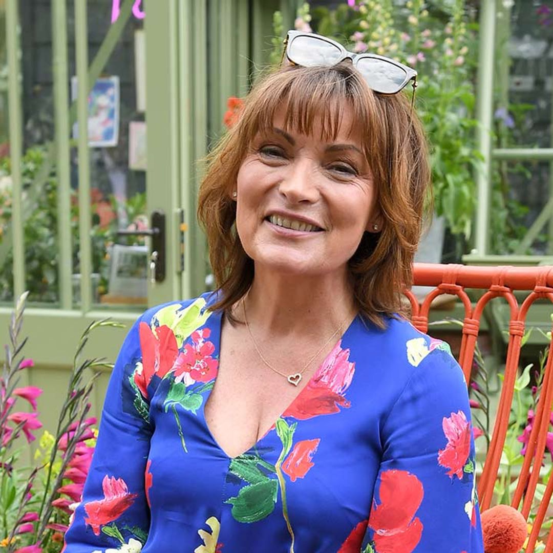 Lorraine Kelly is all ready for the summer holidays at her Buckinghamshire home