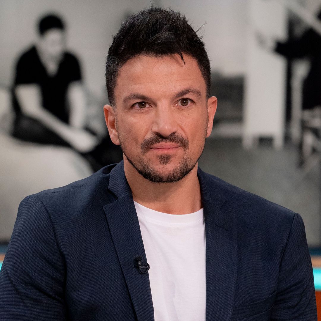 Peter Andre shares cheeky message as trolls question baby post