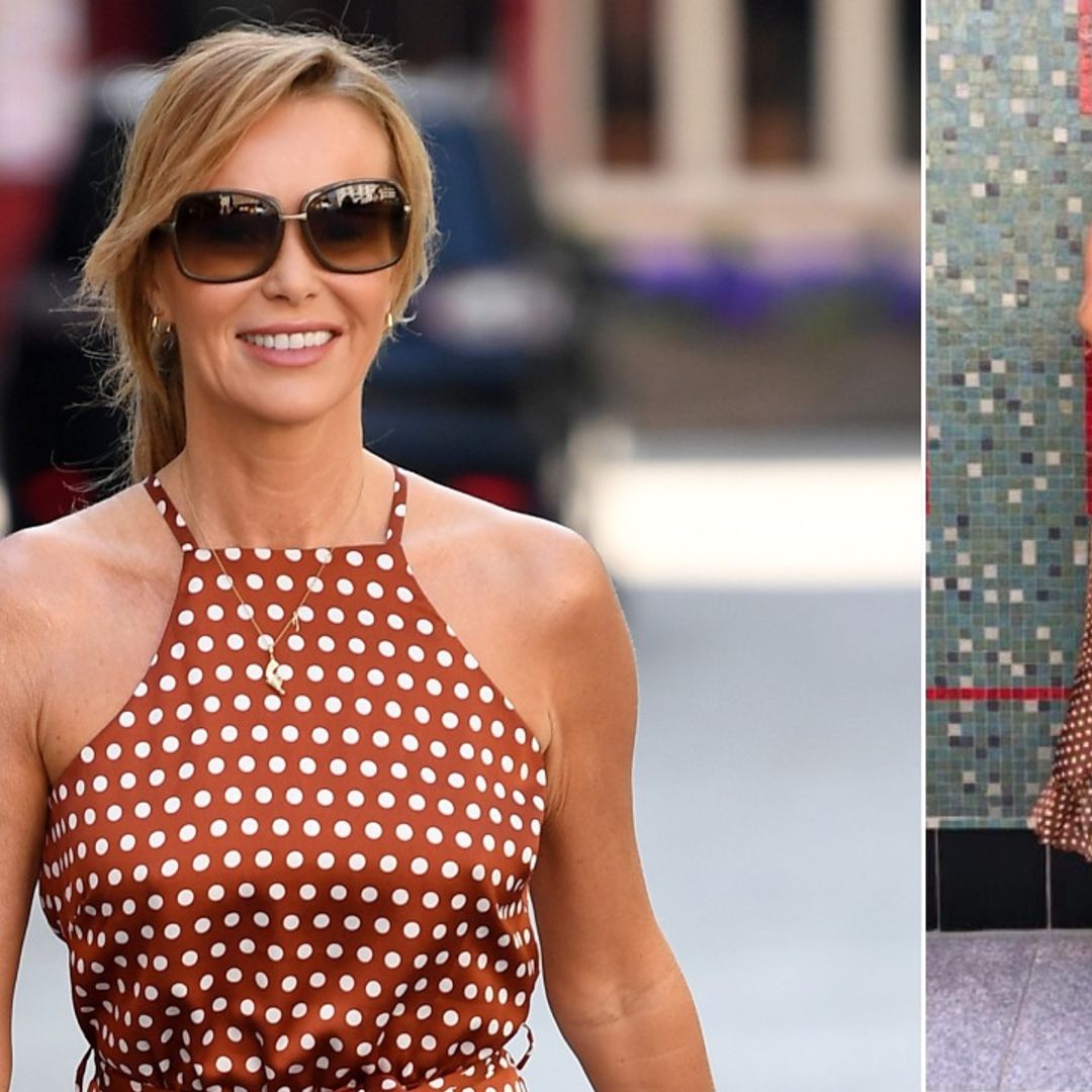 Both Amanda Holden and Holly Willoughby love this silky polka-dot dress