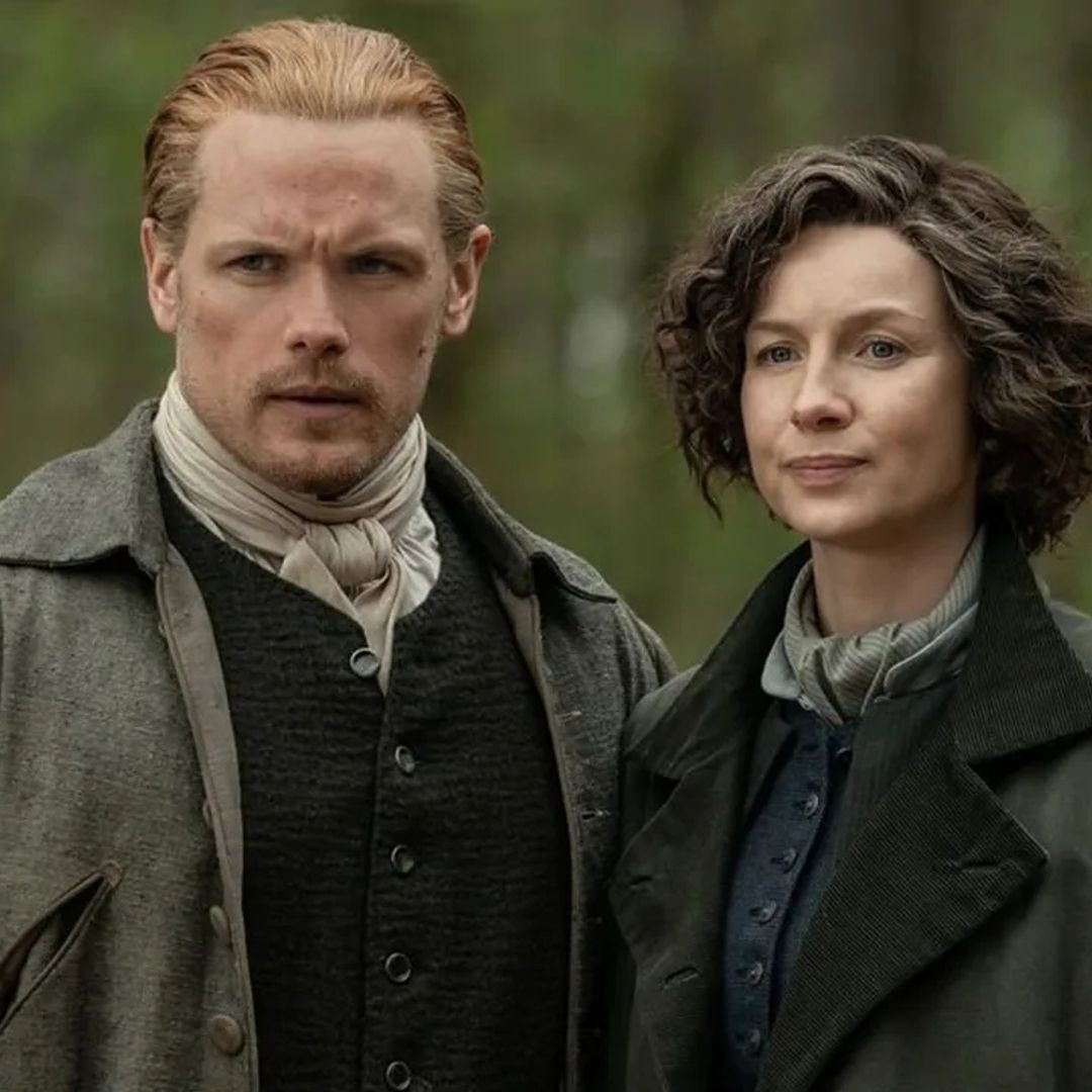 Sam Heughan and Caitriona Balfe post behind-the-scenes snaps as Outlander season seven wraps