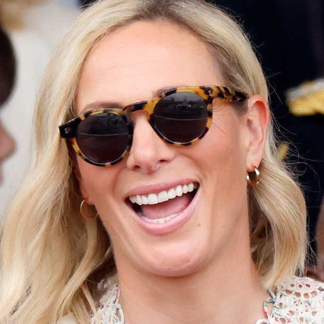 The raffia bag is having a moment - and Zara Tindall knows it