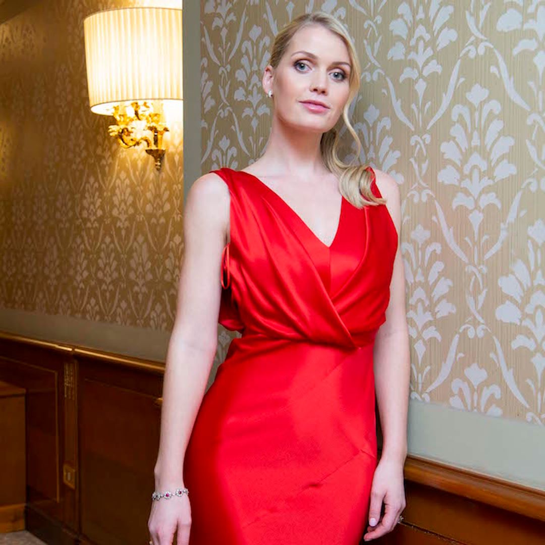Lady Kitty Spencer stuns in glamorous silk dress as she teases Father's Day gift for Charles Spencer