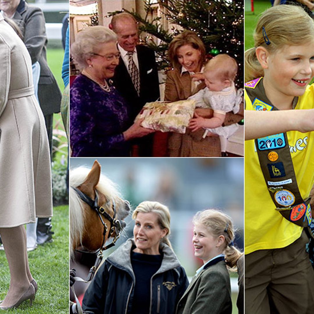 Countess of Wessex's best mum moments with children James and Louise