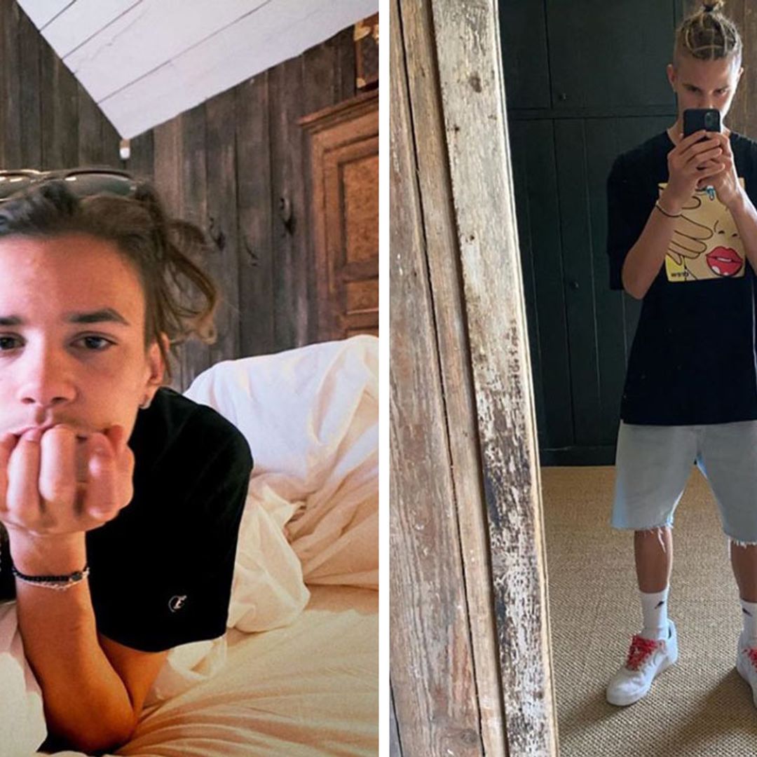 Romeo Beckham can't stop showing off his Cotswolds bedroom