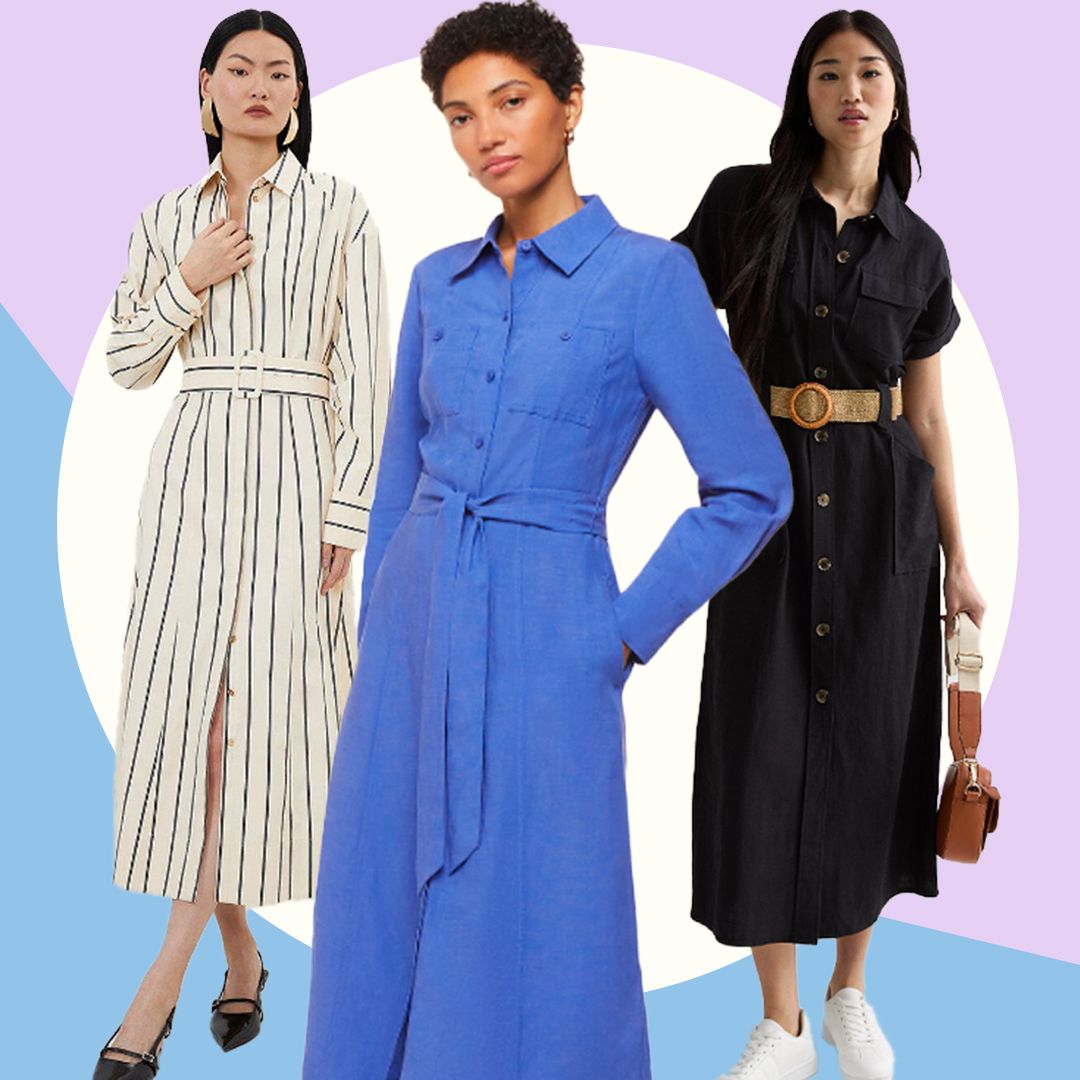 12 best shirt dresses to wear on repeat all season