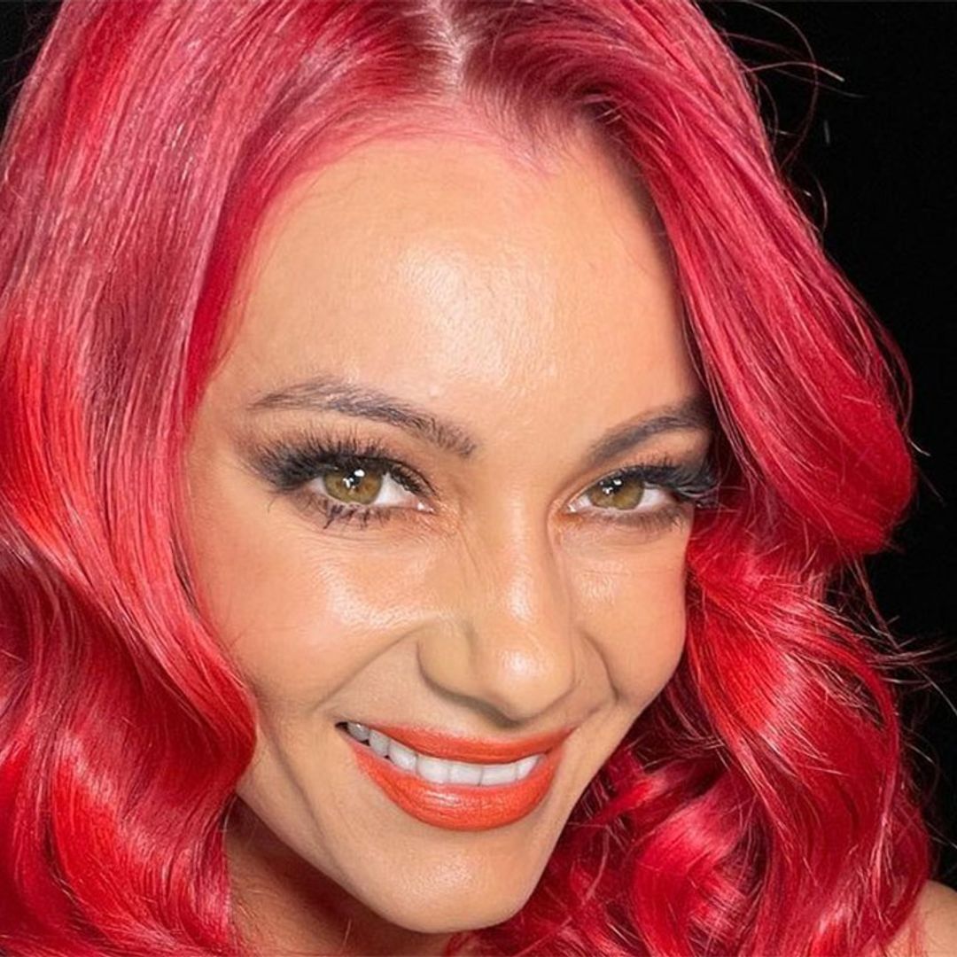 Dianne Buswell flaunts new tattoo in plunging velvet top