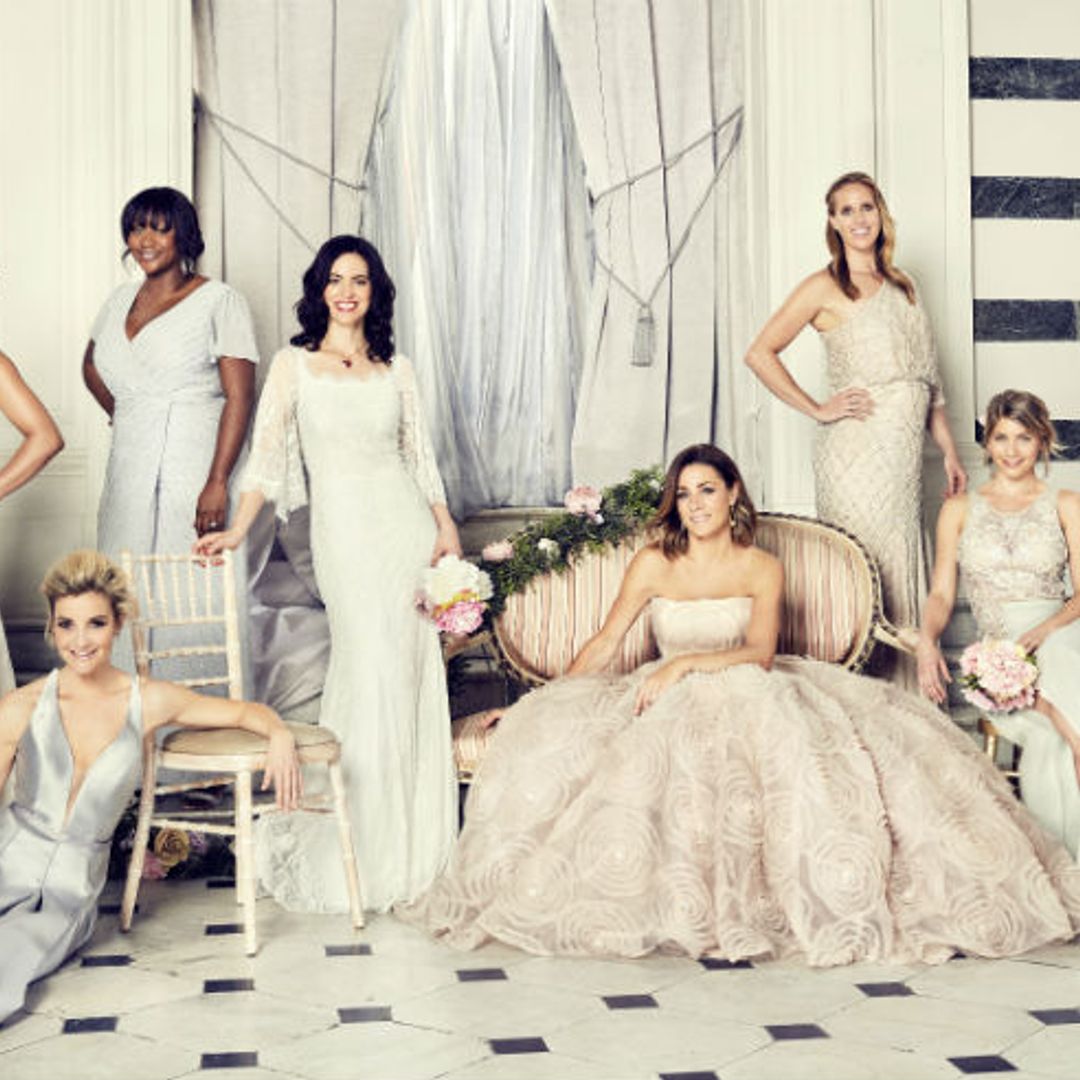 EXCLUSIVE: Penny Lancaster, Sally Wood and other stars relive their wedding days in exclusive photoshoot