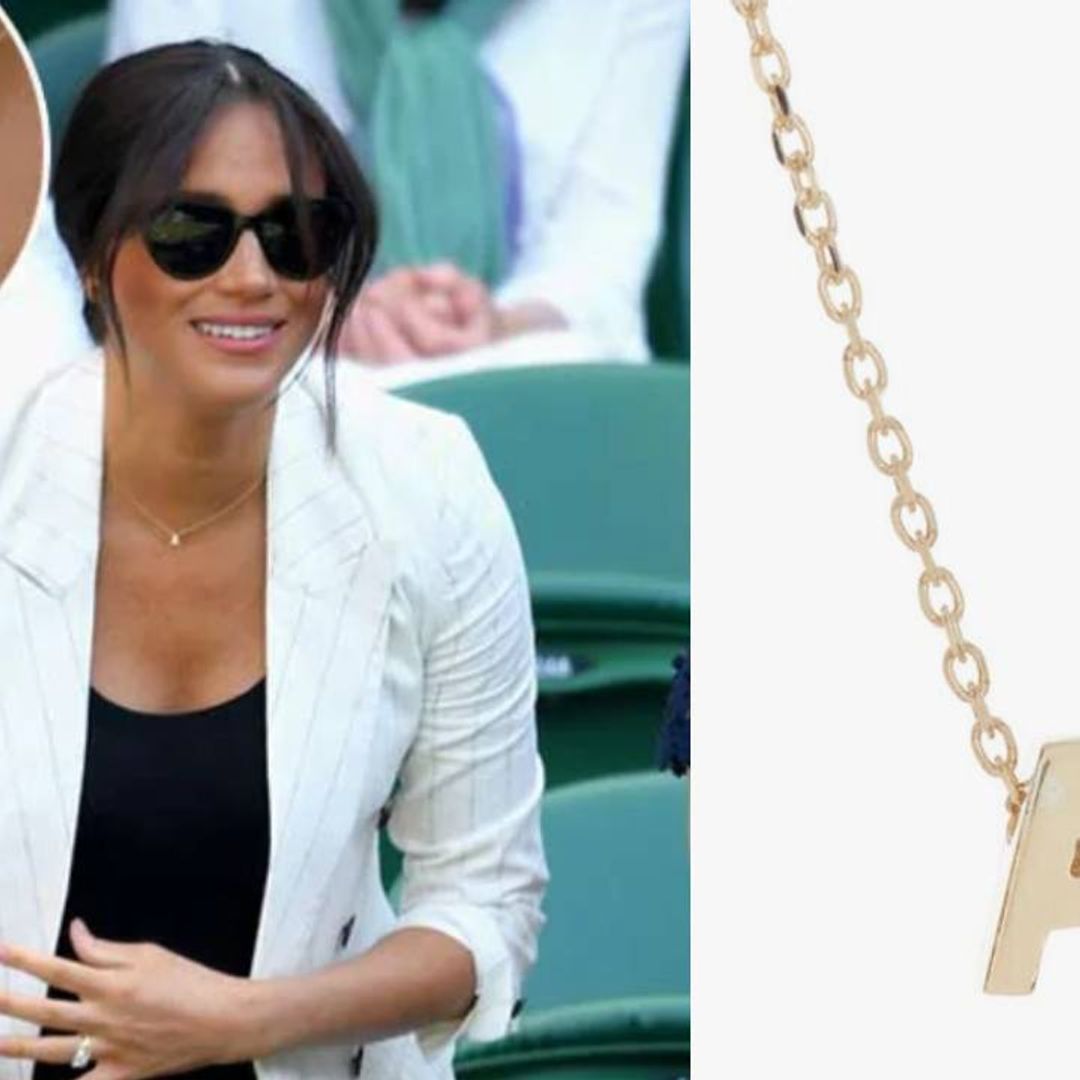 Nordstrom Rack's huge sale has a $20 version of Meghan Markle's initial necklace 