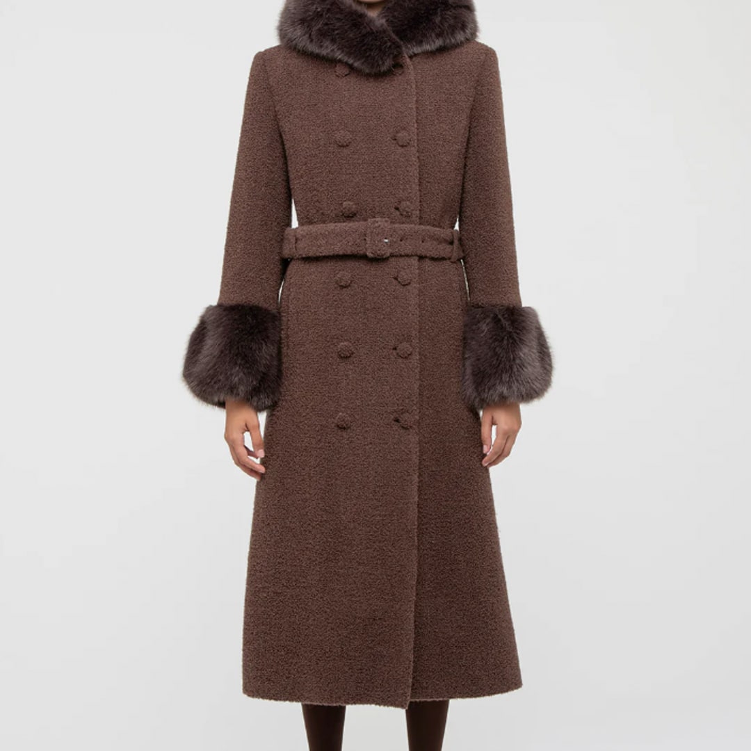 Dallas Coat - Chocolate Brown