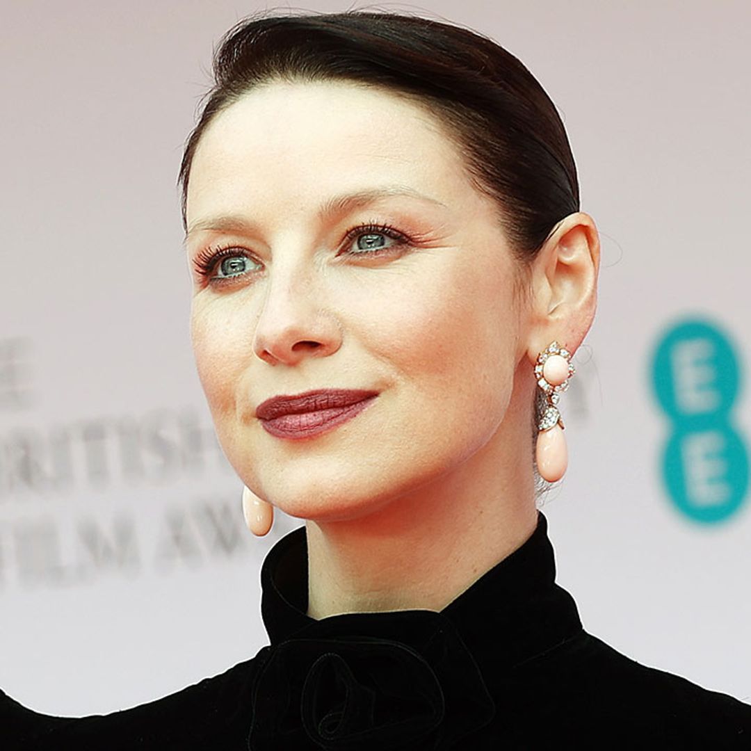 Caitriona Balfe looks beautiful in showstopping dress at the BAFTAs