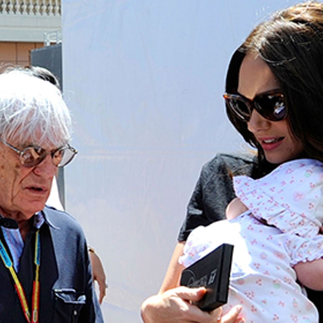 Tamara Ecclestone and baby Sophie join Bernie Ecclestone at Monaco Grand Prix