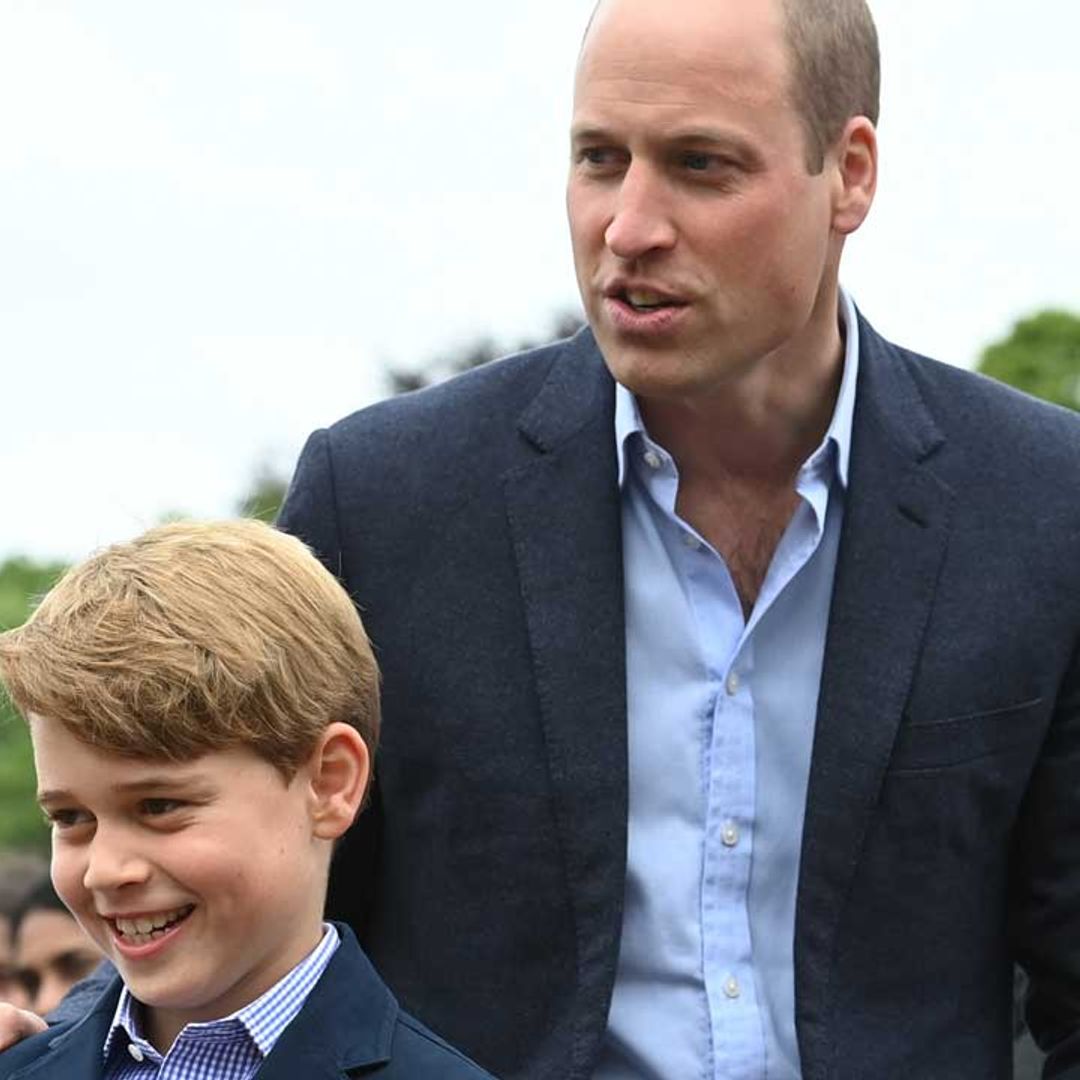 Prince William and Prince George are the spitting image of one another in sweet new snap