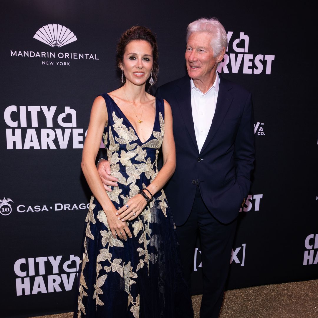 Alejandra Gere, Richard Gere at The 2025 Gala: Carnaval at Cipriani 42nd Street presented by City Harvest on April 22, 2025 held at Cipriani 42nd Street in New York, New York