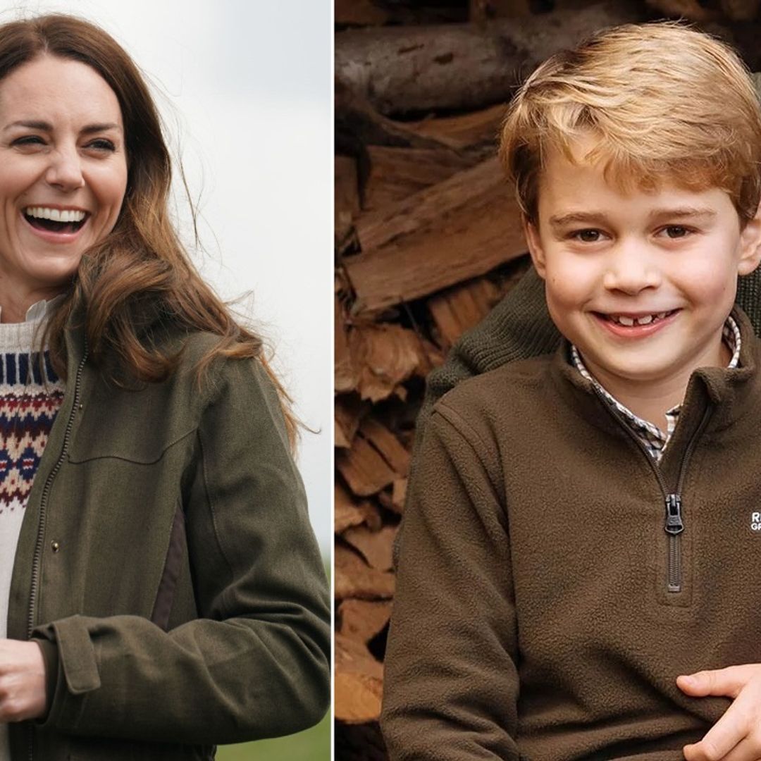 Prince George's cosy outdoor jumper costs just £5.95 - and he's taking after mum Kate