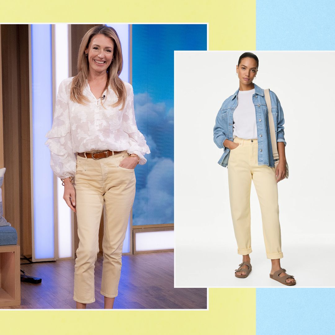 Cat Deeley is making a case for yellow jeans this summer - 3 pairs I'm seriously considering