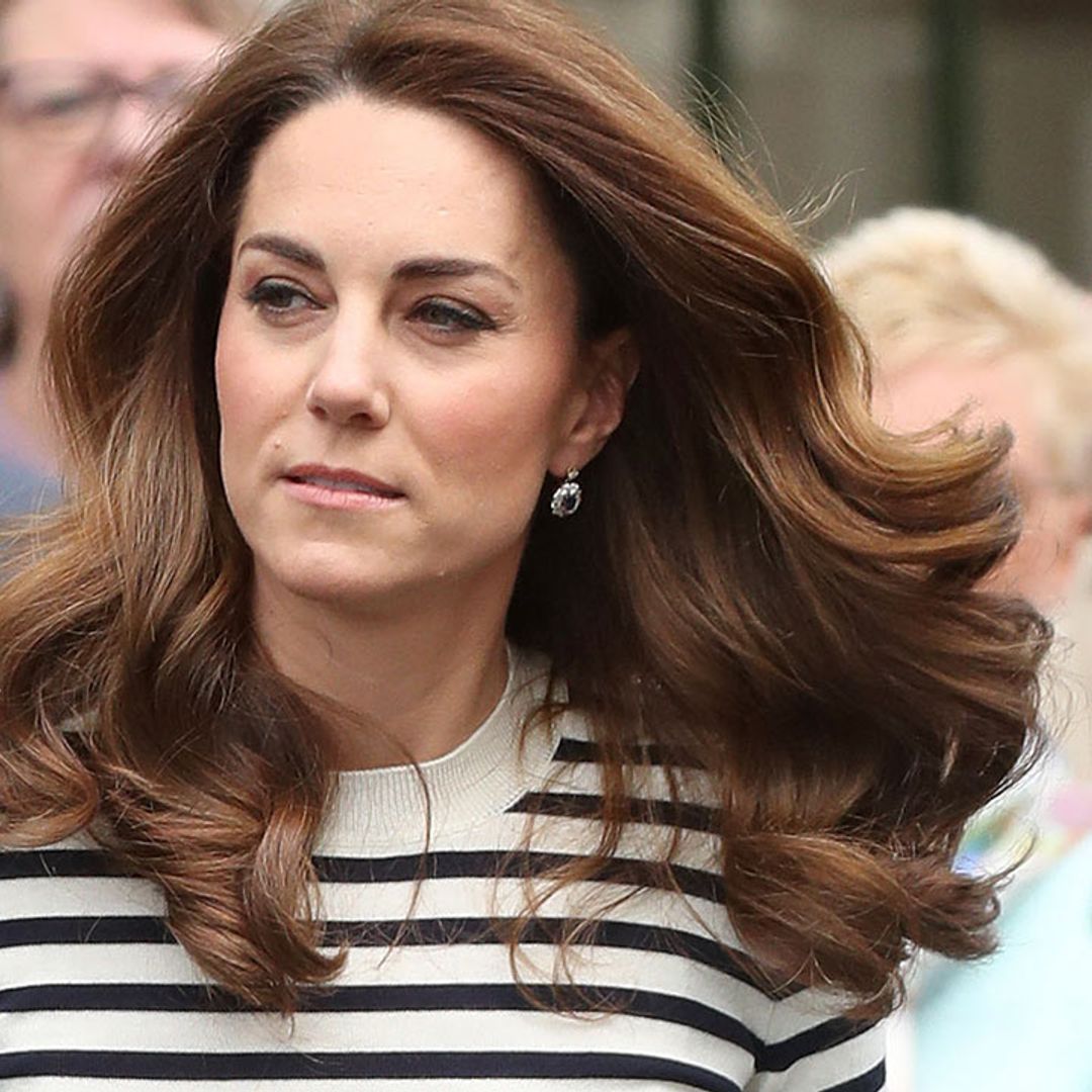 Kate Middleton goes for nautical chic to launch sailing competition (and we love the accessories!)