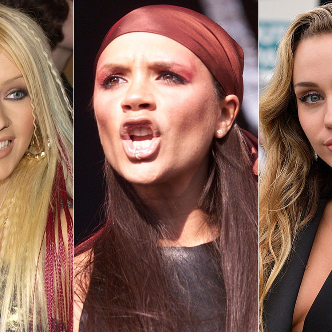 10 wacky celebrity piercings: Victoria Beckham, Christina Aguilera & more