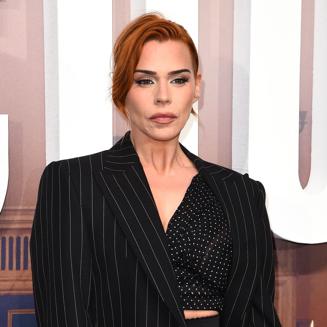 Billie Piper takes the 'no trouser' trend out for a spin