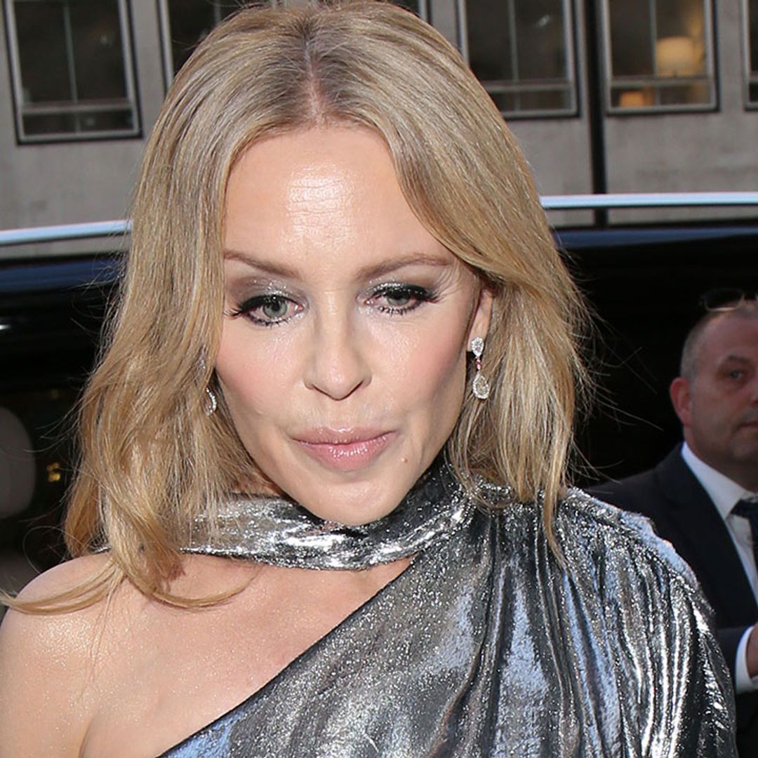 Kylie Minogue reveals 'tears' during Neighbours finale as she shares wedding photo