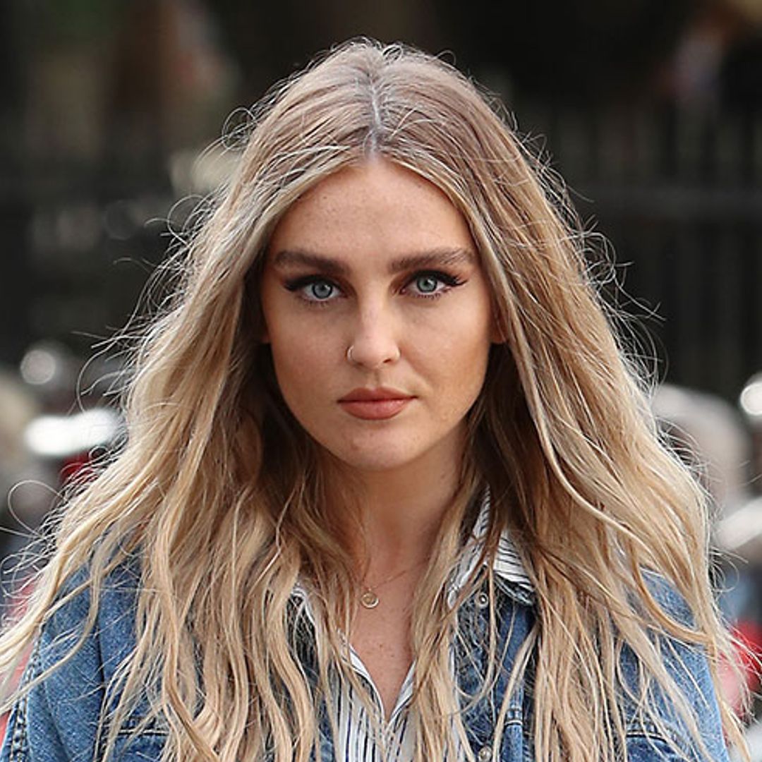 Little Mix's Perrie Edwards undergoes the ultimate hair transformation at Leeds Festival