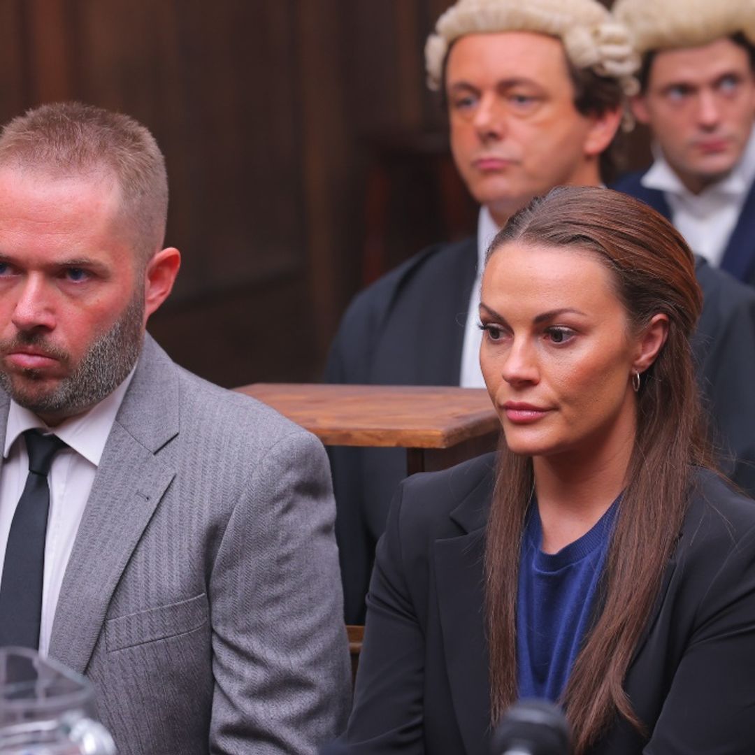 Vardy V Rooney: A Courtroom Drama first look sees Rebekah Vardy on the stand