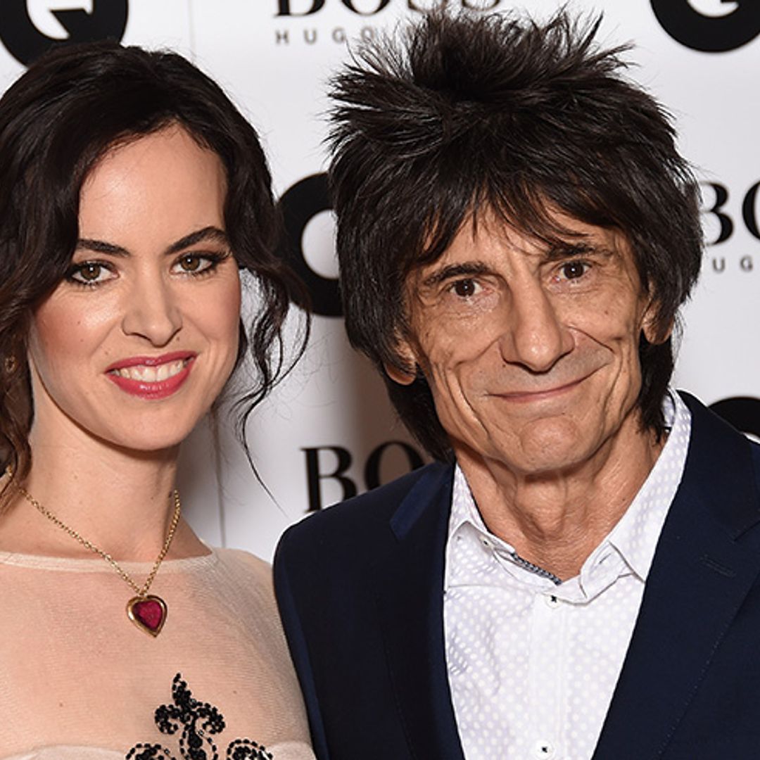 Ronnie and Sally Wood's twin daughters steal the show in cute family photo