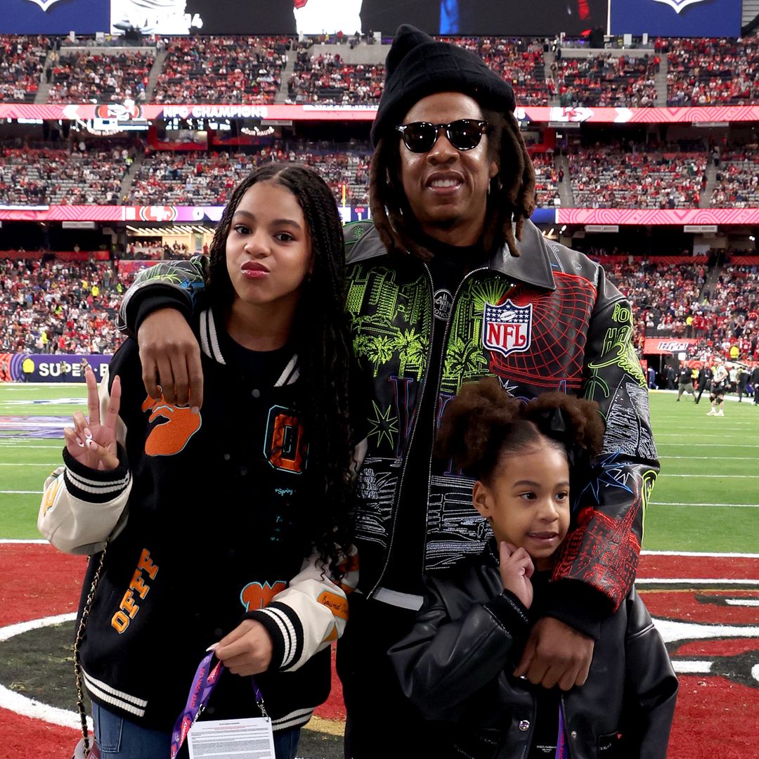 Beyonce's rarely-seen daughter Rumi Carter is the best dressed kid at the Super Bowl