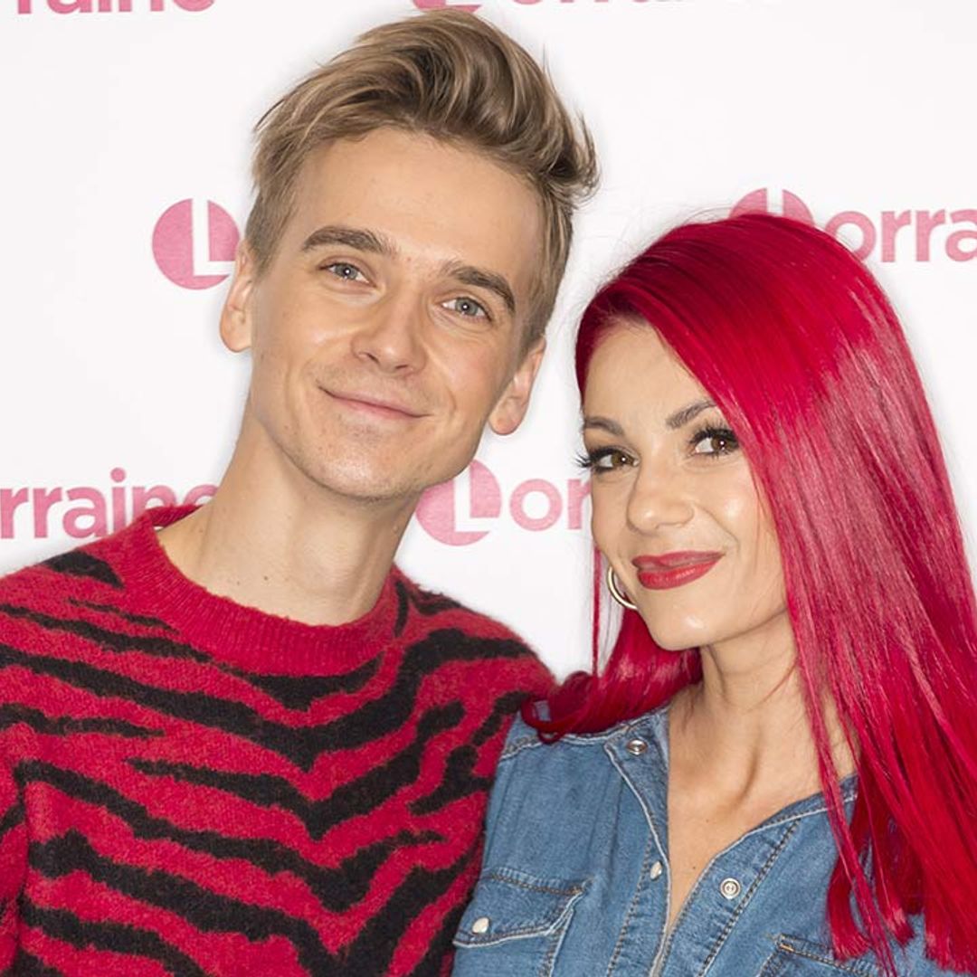 Dianne Buswell debuts gorgeous blue kitchen at new home with Joe Sugg