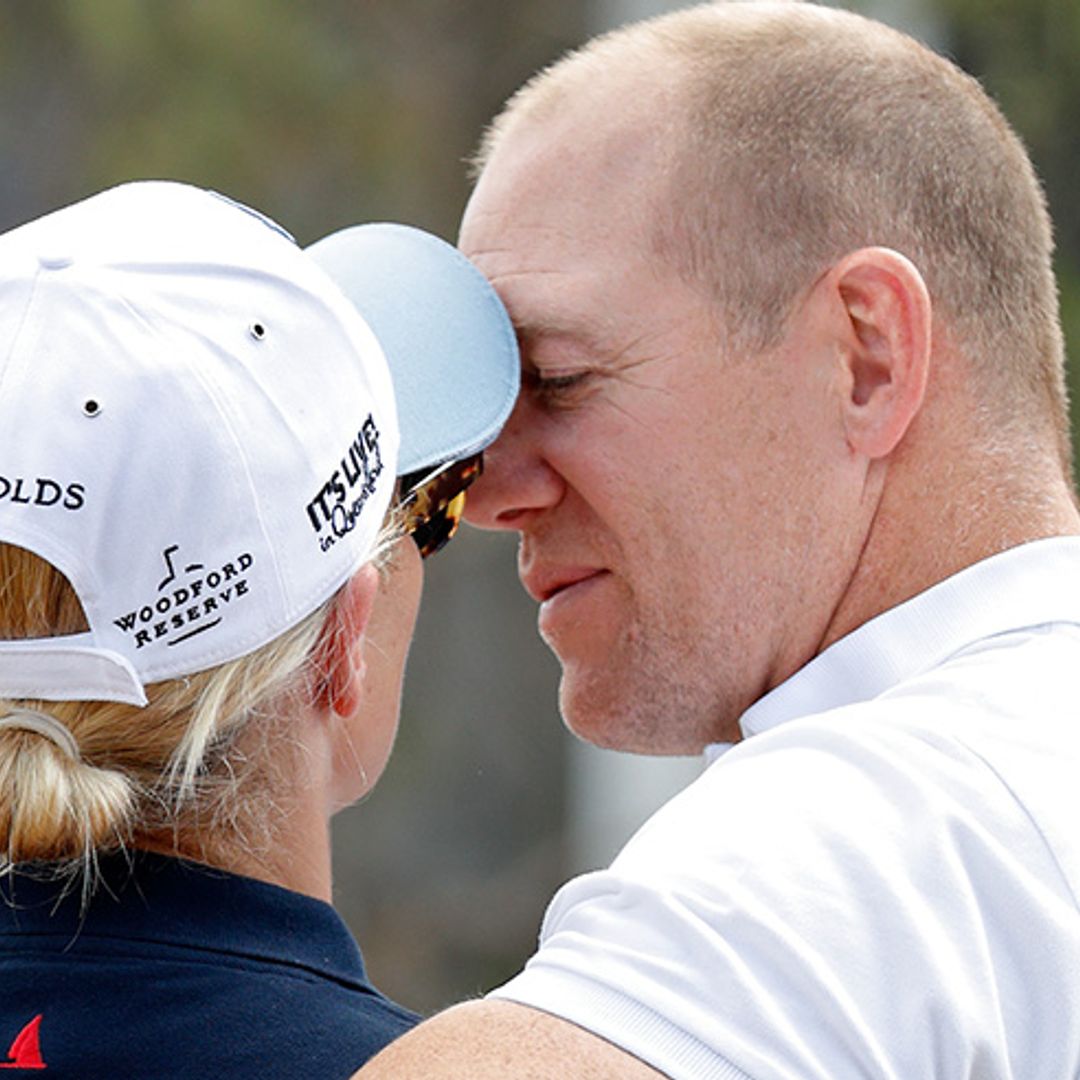 Zara and Mike Tindall put on very affectionate display at festival