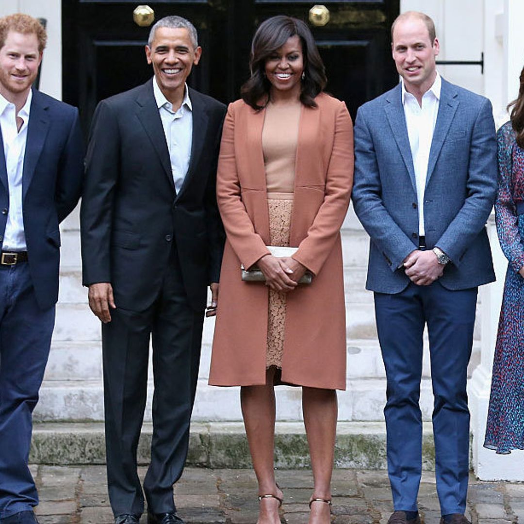 Every photo from President Obama and Michelle's day with the British royals