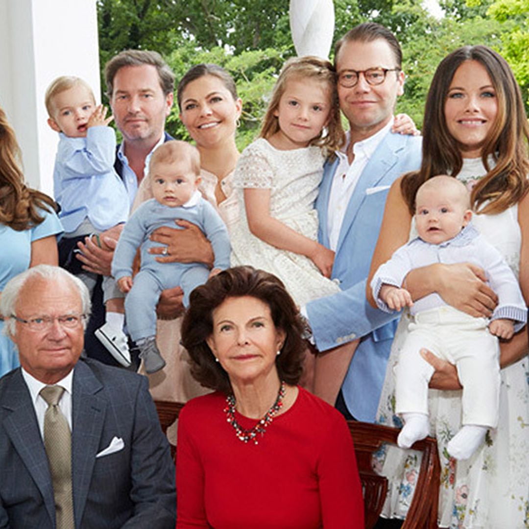 Royal baby boom! Meet the Swedish royal family's SEVEN little Princes and Princesses