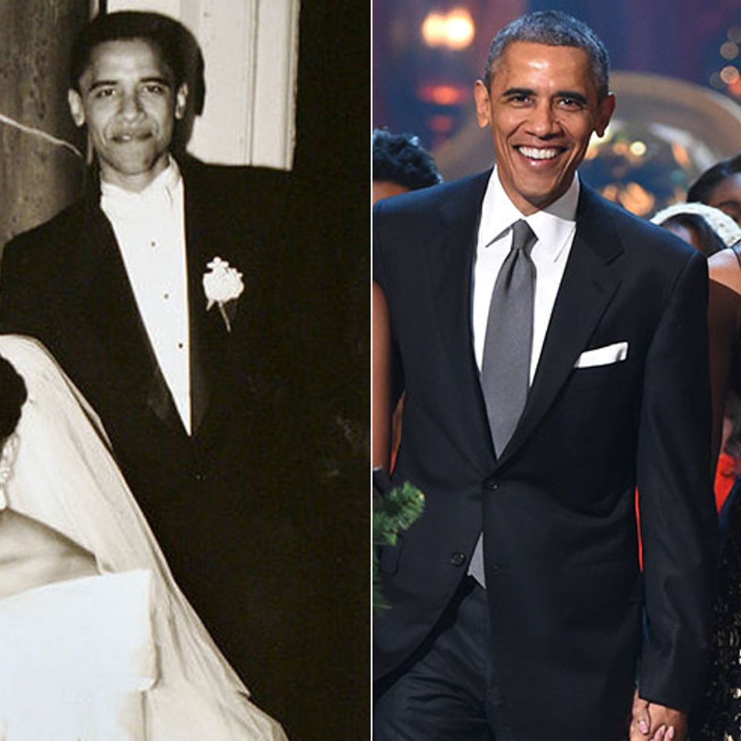 Barack and Michelle Obama's love story in pictures