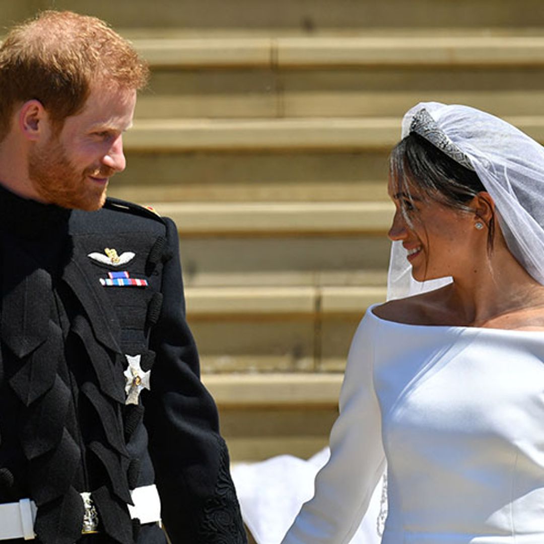 This item from Prince Harry and Meghan Markle's royal wedding has gone on display
