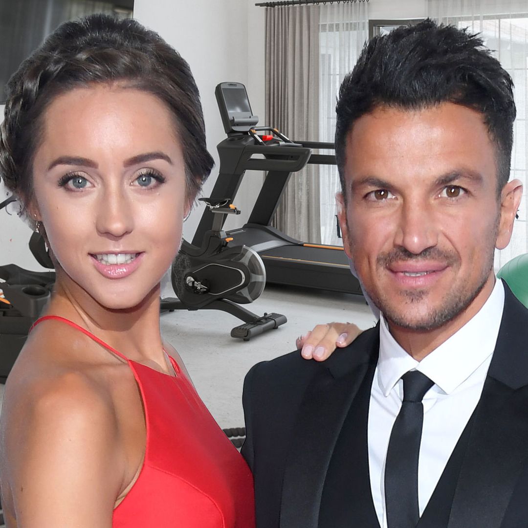 Emily and Peter Andre's home gym at Surrey mansion is straight from a premium fitness club