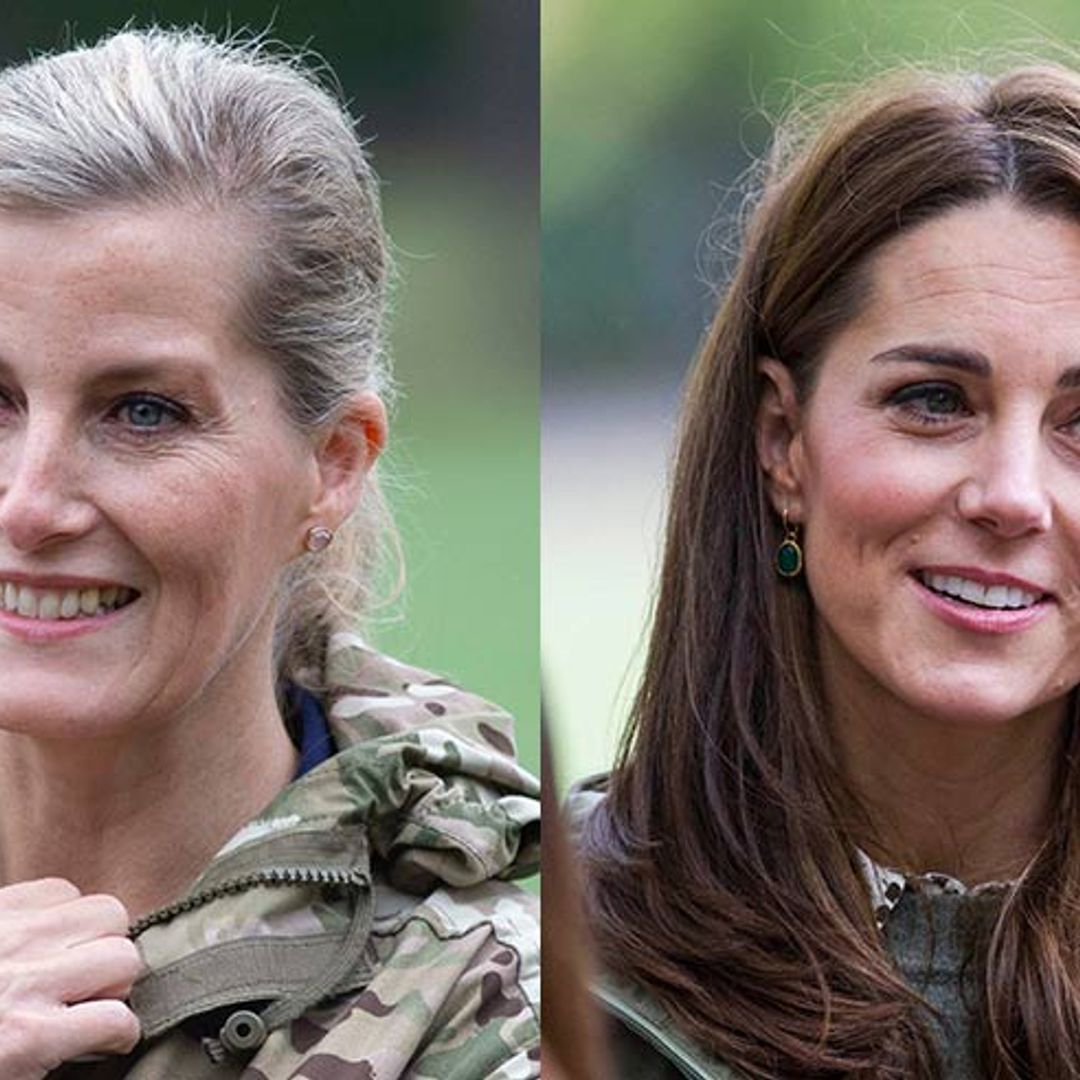 The Countess of Wessex stepped out in boots just like Kate Middleton's favourite pair