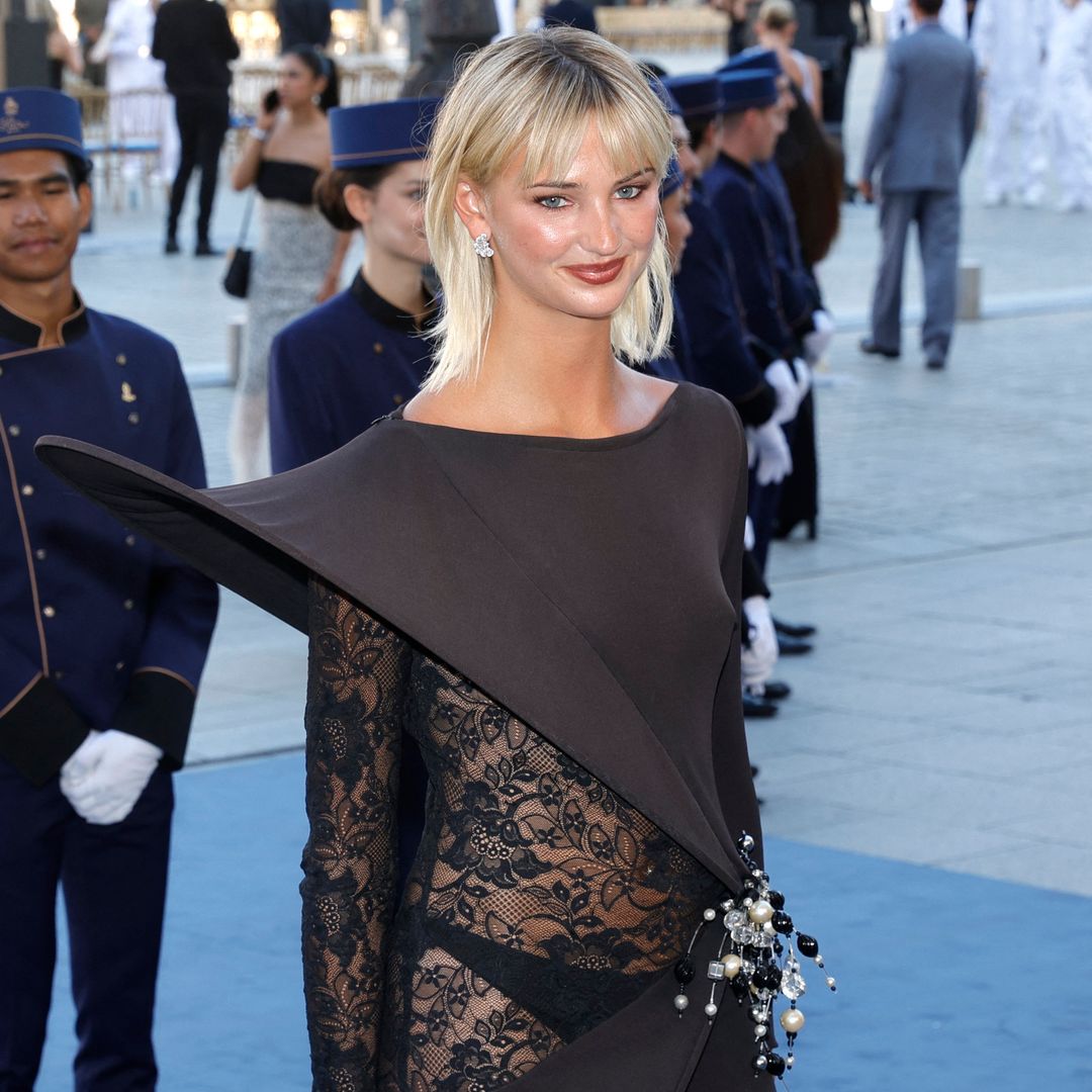 Mia Regan reinvents the 'naked dress' at Vogue World Paris 2024
