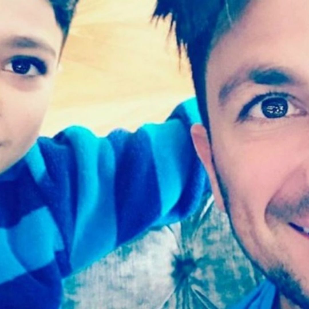 Peter Andre amuses fans with video of 'gangsta' son Junior