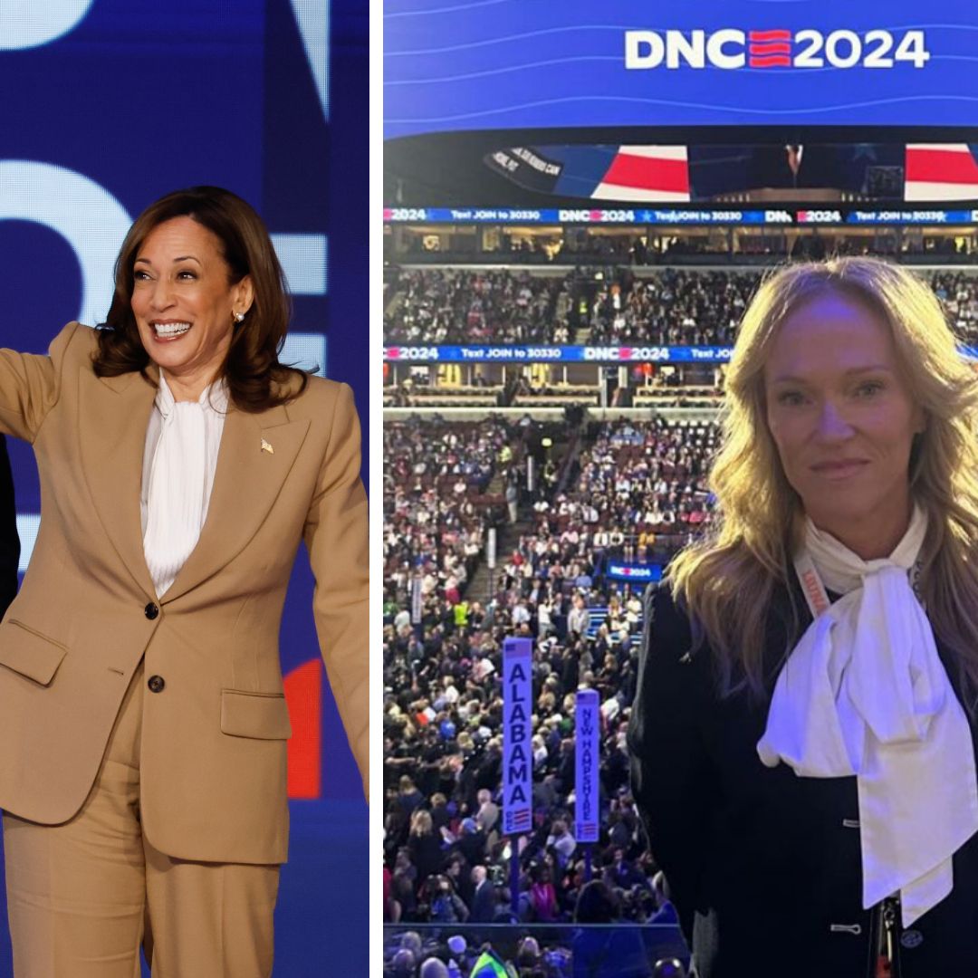 Kamala Harris shares rare glimpse of floral bridal gown in intimate ...